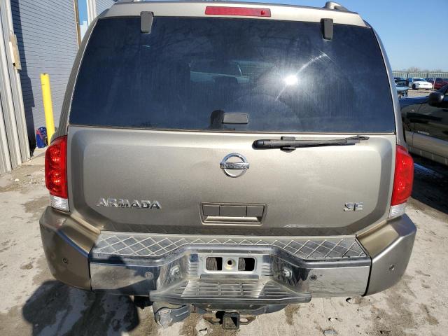 5N1AA08A66N704094 - 2006 NISSAN ARMADA SE GOLD photo 6