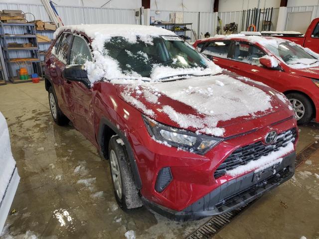 2T3F1RFVXNW286098 - 2022 TOYOTA RAV4 LE RED photo 4