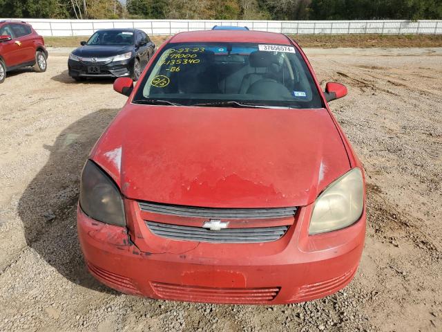 1G1AT58H697135340 - 2009 CHEVROLET COBALT LT RED photo 5