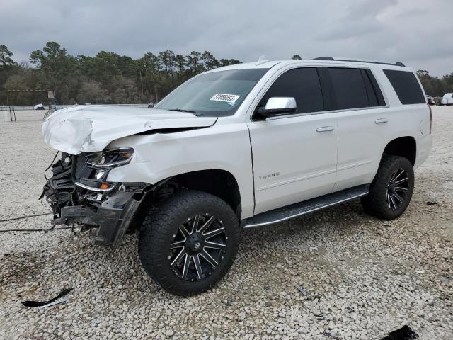 1GNSCCKCXKR399241 - 2019 CHEVROLET TAHOE C1500 PREMIER WHITE photo 1