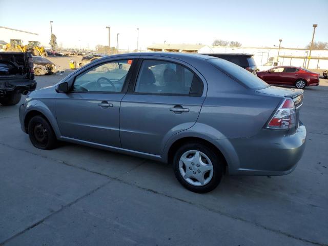 KL1TD5DE1AB116910 - 2010 CHEVROLET AVEO LS 灰色 照片 2
