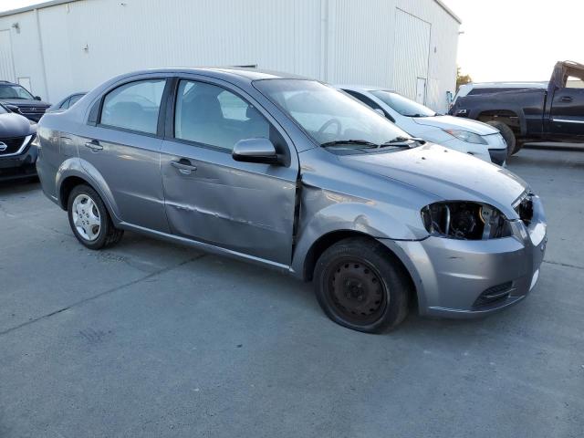 KL1TD5DE1AB116910 - 2010 CHEVROLET AVEO LS 灰色 照片 4