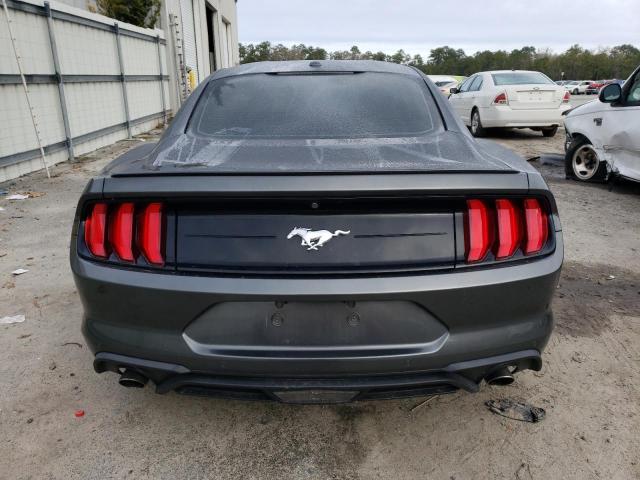 1FA6P8TH5K5132494 - 2019 FORD MUSTANG GRAY photo 6