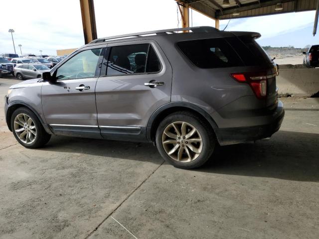 1FM5K7D85EGA31912 - 2014 FORD EXPLORER XLT GRAY photo 2