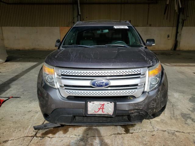 1FM5K7D85EGA31912 - 2014 FORD EXPLORER XLT GRAY photo 5