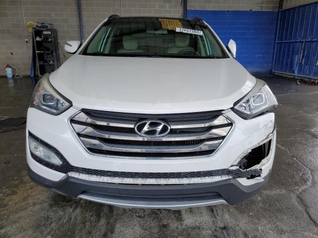 5XYZW3LA6EG148201 - 2014 HYUNDAI SANTA FE S WHITE photo 5