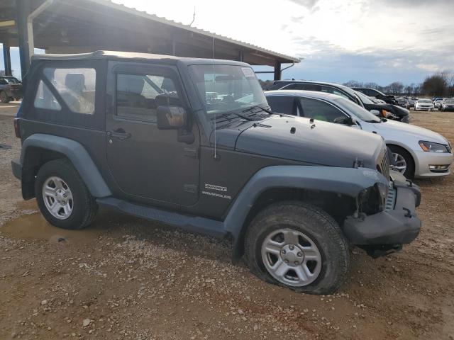 1J4AA2D1XAL134881 - 2010 JEEP WRANGLER SPORT GRAY photo 4