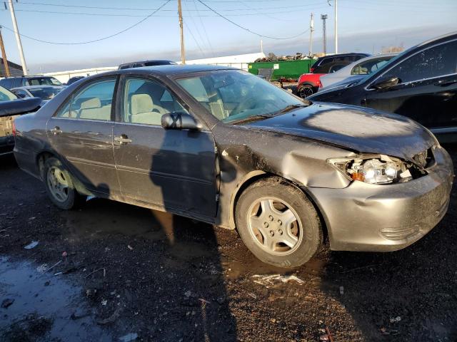 4T1BF32K43U544551 - 2003 TOYOTA CAMRY LE GRAY photo 4