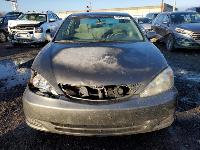 4T1BF32K43U544551 - 2003 TOYOTA CAMRY LE GRAY photo 5