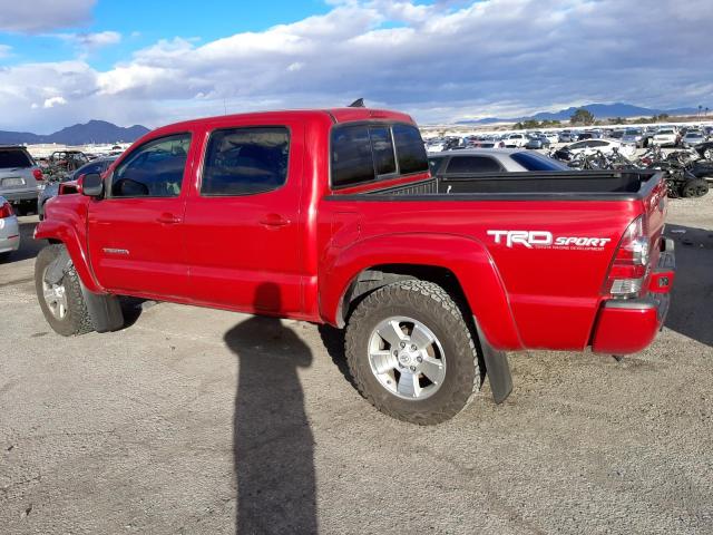 3TMJU4GN3FM191646 - 2015 TOYOTA TACOMA DOUBLE CAB PRERUNNER RED photo 2