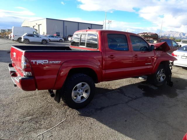 3TMJU4GN3FM191646 - 2015 TOYOTA TACOMA DOUBLE CAB PRERUNNER RED photo 3