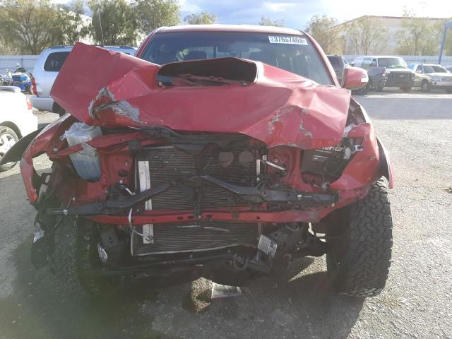 3TMJU4GN3FM191646 - 2015 TOYOTA TACOMA DOUBLE CAB PRERUNNER RED photo 5