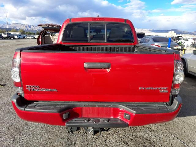 3TMJU4GN3FM191646 - 2015 TOYOTA TACOMA DOUBLE CAB PRERUNNER RED photo 6