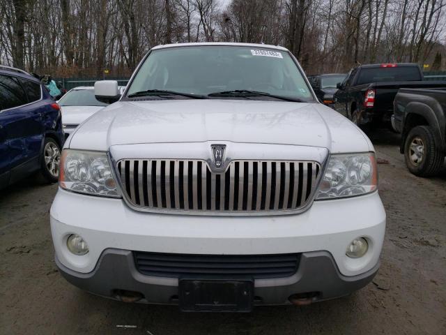 5LMFU28R84LJ40386 - 2004 LINCOLN NAVIGATOR WHITE photo 5