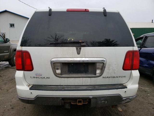 5LMFU28R84LJ40386 - 2004 LINCOLN NAVIGATOR 白色 照片 6
