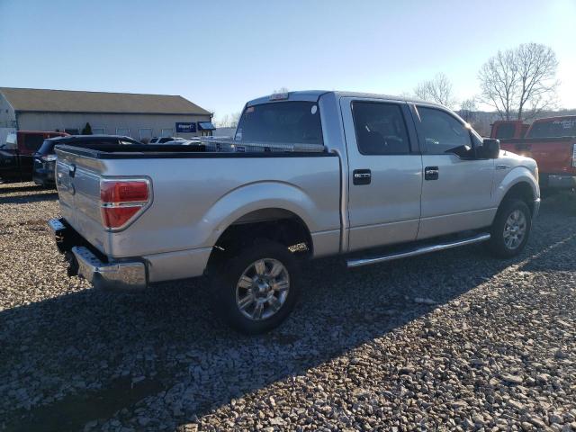 1FTFW1CF4BFD02180 - 2011 FORD F150 SUPERCREW SILVER photo 3