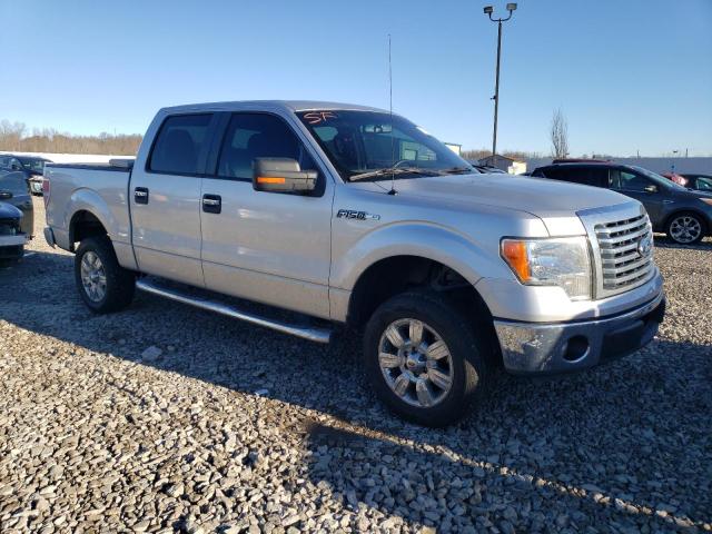 1FTFW1CF4BFD02180 - 2011 FORD F150 SUPERCREW SILVER photo 4