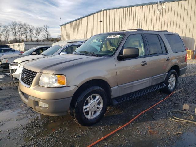 1FMPU15L43LB89780 - 2003 FORD EXPEDITION XLT GOLD photo 1