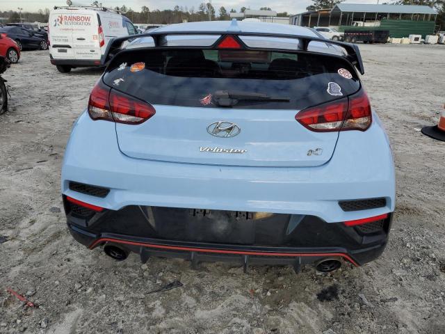 KMHT36AH7LU004874 - 2020 HYUNDAI VELOSTER N BLUE photo 6