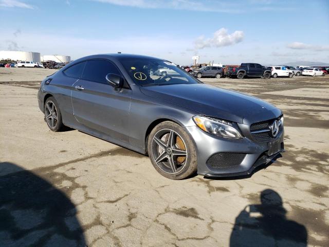 WDDWJ4JB8JF673413 - 2018 MERCEDES-BENZ C 300 GRAY photo 4