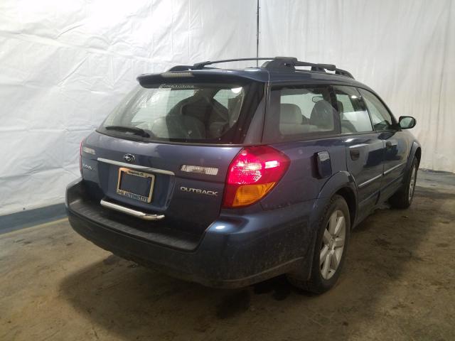 4S4BP61C367320408 - 2006 SUBARU LEGACY OUTBACK 2.5I  photo 4