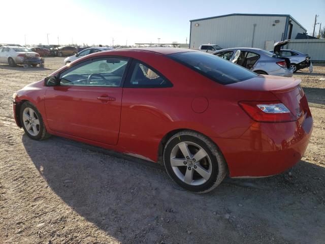 2HGFG12888H546052 - 2008 HONDA CIVIC EX RED photo 2