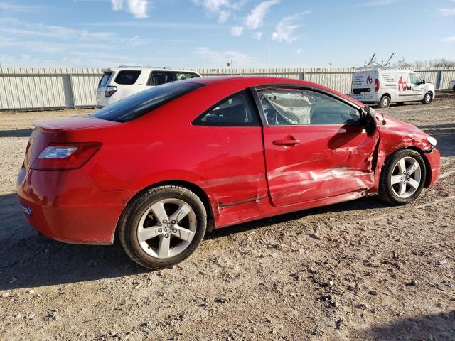 2HGFG12888H546052 - 2008 HONDA CIVIC EX RED photo 3