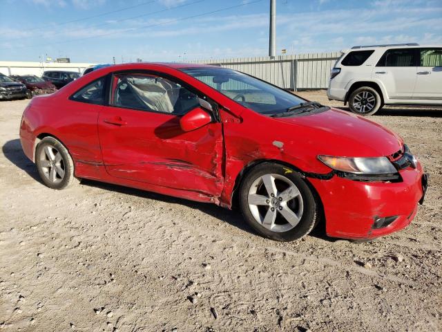 2HGFG12888H546052 - 2008 HONDA CIVIC EX RED photo 4