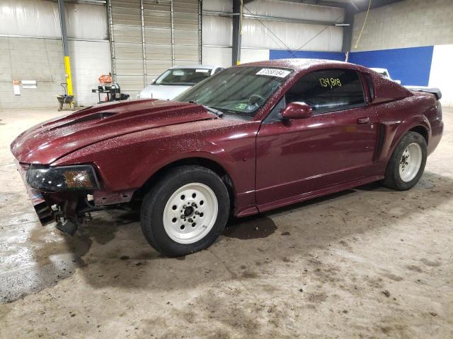 1FAFP42X64F115024 - 2004 FORD MUSTANG GT BURGUNDY photo 1