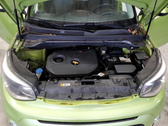 KNDJP3A57H7882587 - 2017 KIA SOUL + GREEN photo 11