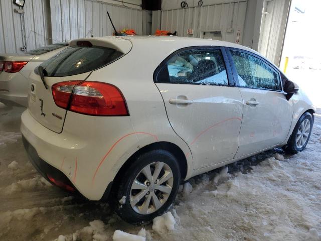 KNADN5A33D6159099 - 2013 KIA RIO EX WHITE photo 3