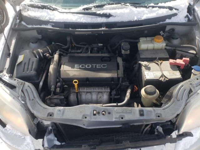 KL1TD5DE0AB051998 - 2010 CHEVROLET AVEO LS 银色 照片 11