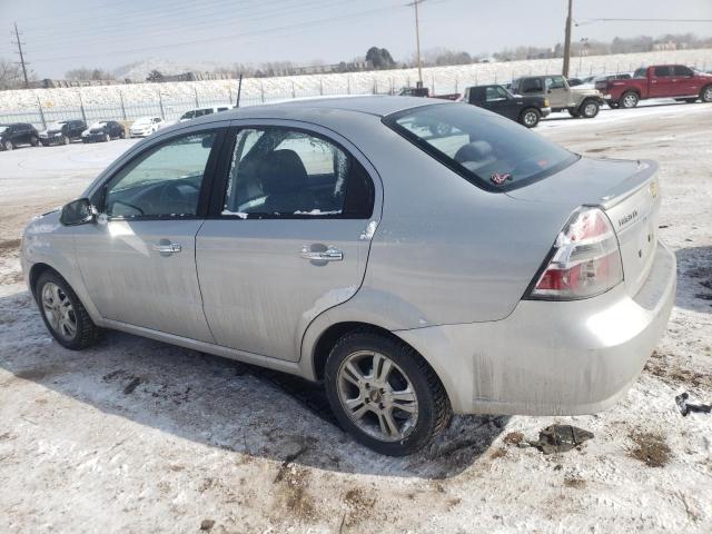 KL1TD5DE0AB051998 - 2010 CHEVROLET AVEO LS 银色 照片 2