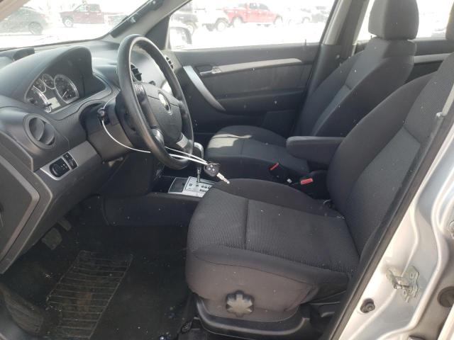KL1TD5DE0AB051998 - 2010 CHEVROLET AVEO LS 银色 照片 7