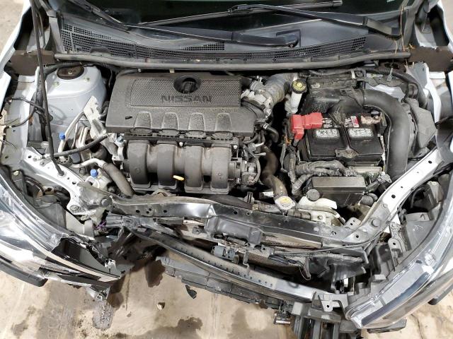 3N1AB7AP6JL621253 - 2018 NISSAN SENTRA S SILVER photo 11