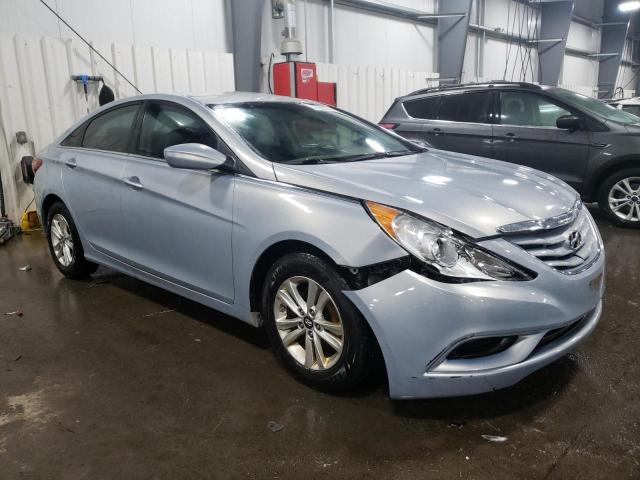 5NPEB4AC0BH224276 - 2011 HYUNDAI SONATA GLS BLUE photo 4