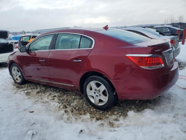 1G4GA5EC0BF300807 - 2011 BUICK LACROSSE CX BURGUNDY photo 2