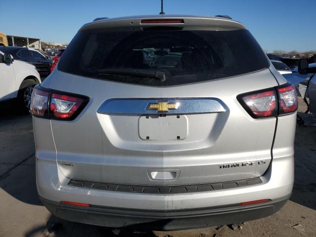 1GNKVFEDXDJ175338 - 2013 CHEVROLET TRAVERSE LS SILVER photo 6