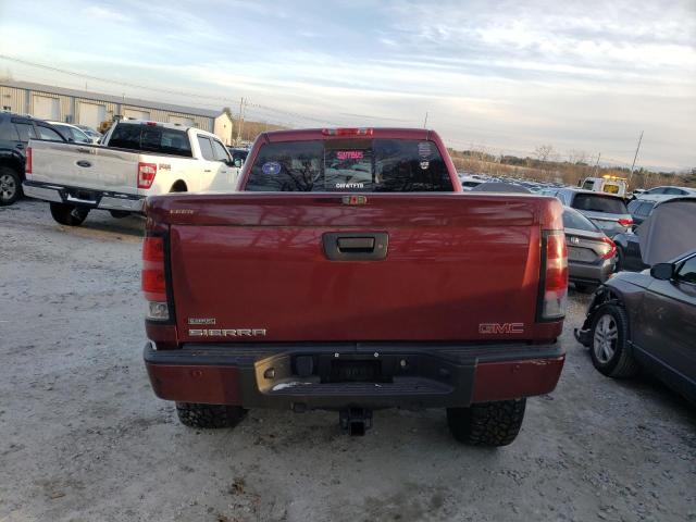 3GTEK03239G130523 - 2009 GMC SIERRA K1500 DENALI BURGUNDY photo 6