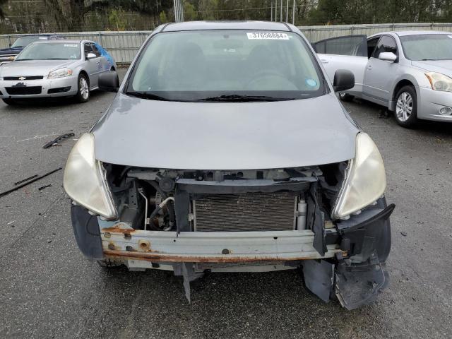 3N1CN7AP3EL852052 - 2014 NISSAN VERSA S GRAY photo 5