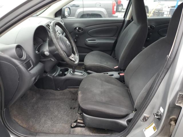 3N1CN7AP3EL852052 - 2014 NISSAN VERSA S GRAY photo 7