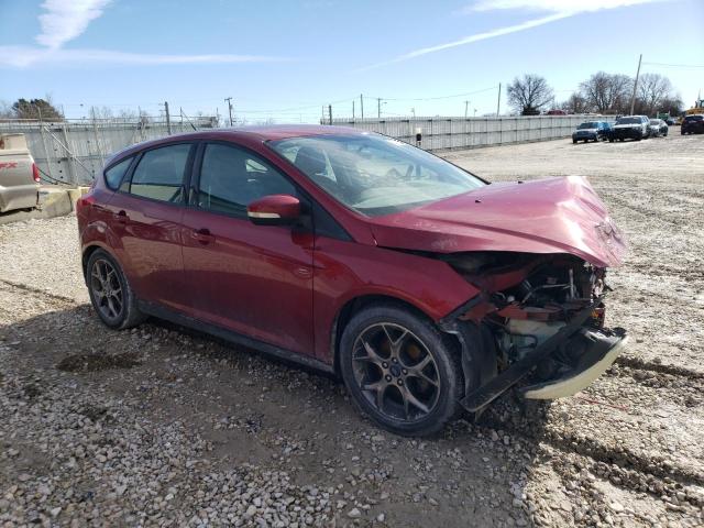 1FADP3K27EL132844 - 2014 FORD FOCUS SE RED photo 4