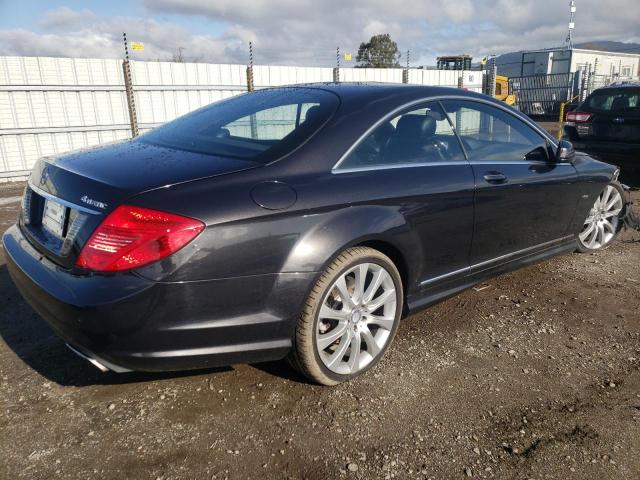 WDDEJ9EB4DA031274 - 2013 MERCEDES-BENZ CL 550 4MATIC GRAY photo 3