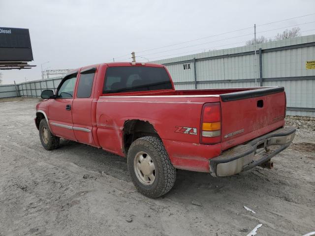 1GTEK19T23E115435 - 2003 GMC NEW SIERRA K1500 RED photo 2