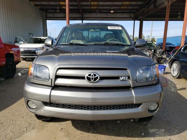 5TBRT38123S422665 - 2003 TOYOTA TUNDRA ACCESS CAB LIMITED GRAY photo 5