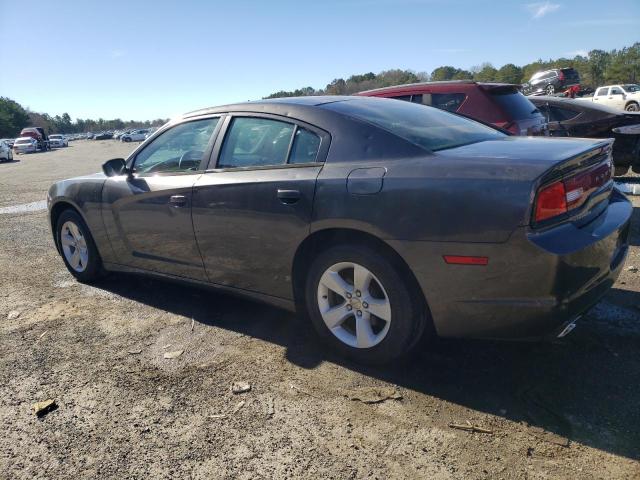 2C3CDXBGXEH259123 - 2014 DODGE CHARGER SE GRAY photo 2