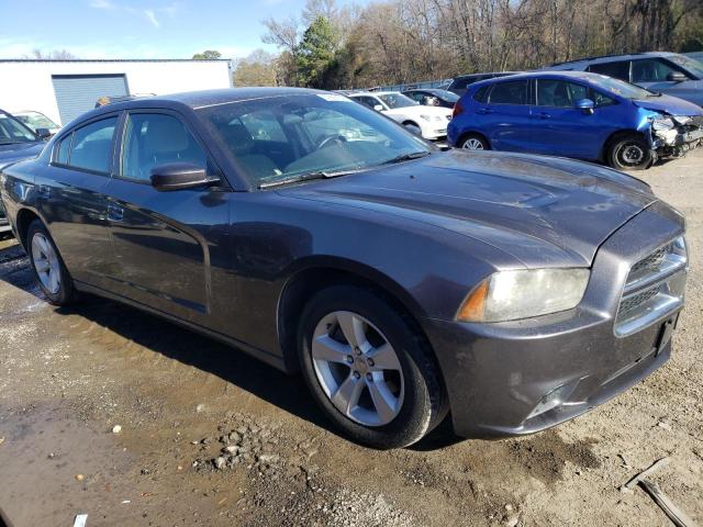 2C3CDXBGXEH259123 - 2014 DODGE CHARGER SE GRAY photo 4