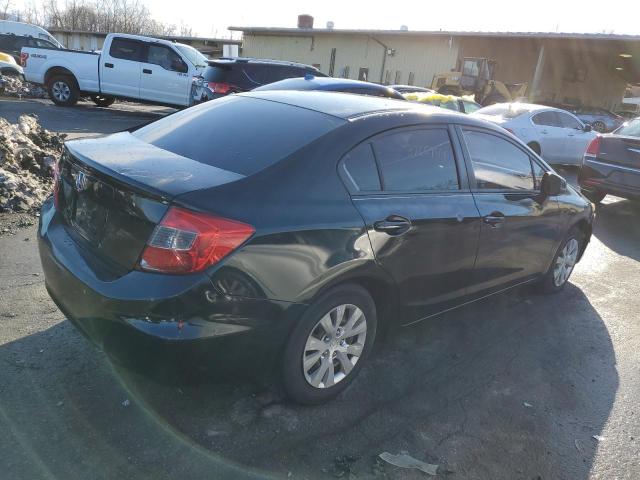 2HGFB2F56CH555197 - 2012 HONDA CIVIC LX BLACK photo 3