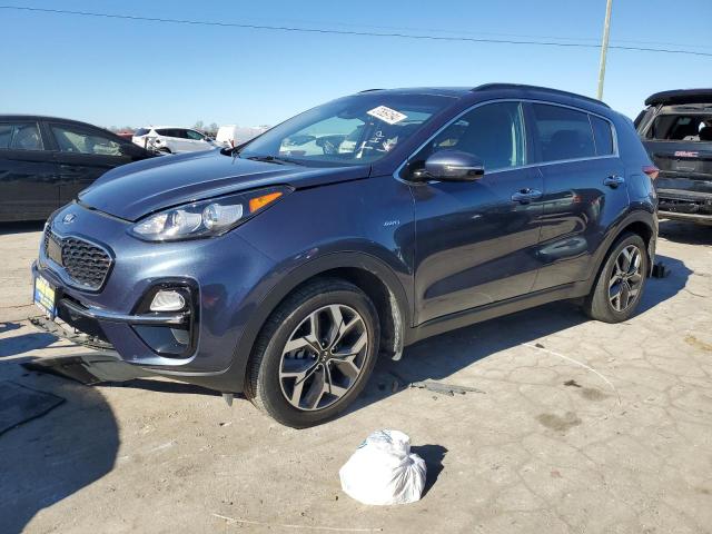 KNDPNCAC0L7698017 - 2020 KIA SPORTAGE EX BLUE photo 1