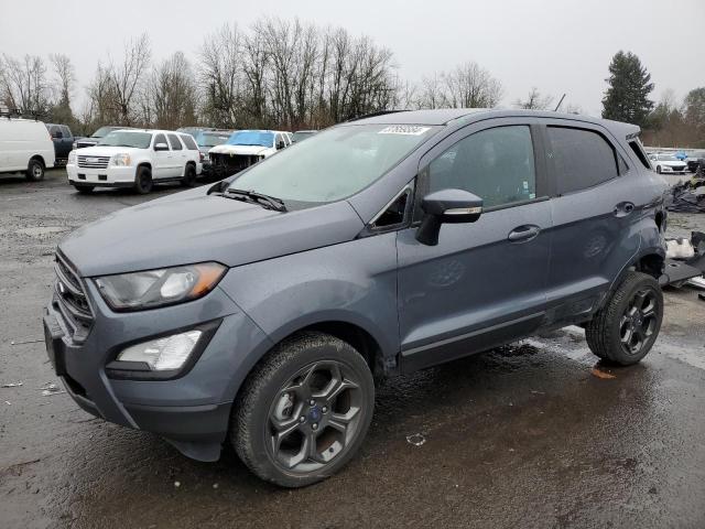 MAJ6P1CL5JC181605 - 2018 FORD ECOSPORT SES GRAY photo 1